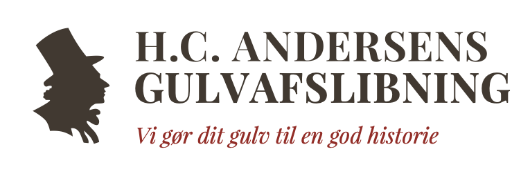 H.C. Andersens Gulvafslibning logo i farve